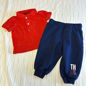 Tommy Hilfiger - 2 piece set. Size 6-9  months